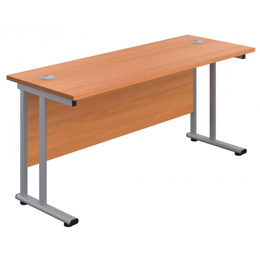 Olton 600mm Deep Cantilever Straight Office Desk